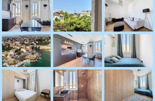 Endoume Apartamento | Beachfront - Luxury - Air conditioning - Corniche Kennedy - Les Frères de la Loc'
