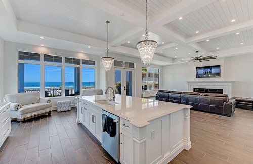Flagler Beach Casa | Beachfront Oasis with Private Beach Access