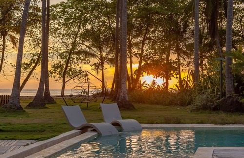 Playa Hermosa Cóbano Casa | Casa privada grande frente al mar - Longitude Estate