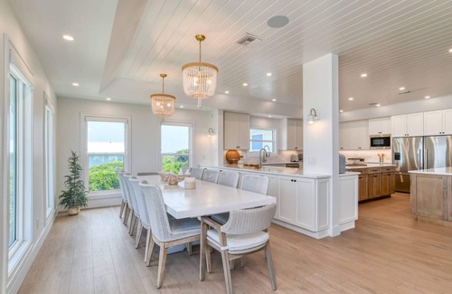 Crescent Beach Casa | Beachfront Paradise, New Pool and Hot Tub, Private Boardwalk, Six King Suites, $300 in Free Tickets!