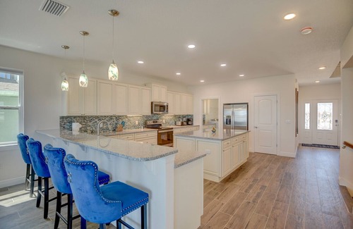 Flagler Beach Casa | Beachfront retreat w views, games, hot tub & more!