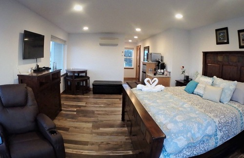 Sequim Cama Y Desayuno | Frente a la playa Sunrise Room 3 @ Banana Belt Dreams