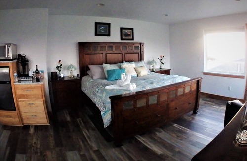 Sequim Cama Y Desayuno | Frente a la playa Sunrise Room 3 @ Banana Belt Dreams
