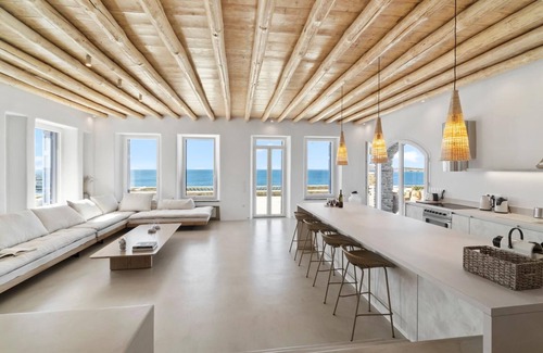 Batsi Villa | Beachfront Villa Gaia w/ Μajestic Sunset Views