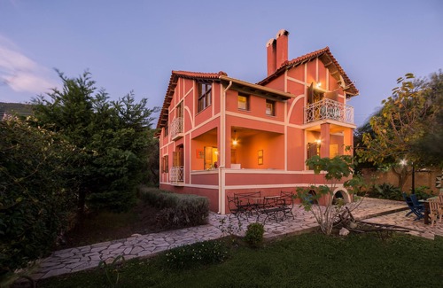 Agios Matthaios Villa | Villa Meliti frente a la playa