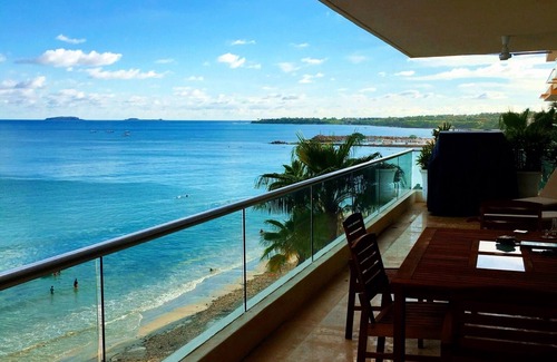 Emiliano Zapata Condominio | ¡Casa Bitchen! Frente al mar con vistas espectaculares! A solo pasos del agua