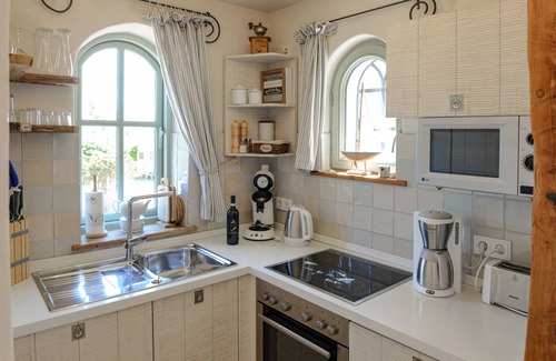 Fehmarnsund Apartamento | BEACHHOUSE-FEHMARN I Apartment Westwind I Sea view & directly on the beach I Fireplace