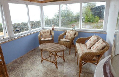 Baycliff Cabaña | Beachside Cottage Situación idílica, impresionantes vistas sobre la bahía y los lagos Morecambe