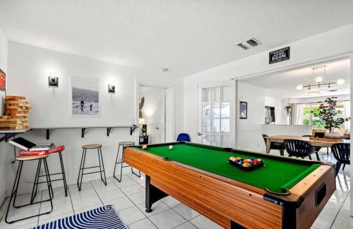Lantana Casa | Beachside Escape Poolhouse w Game Room, Grill