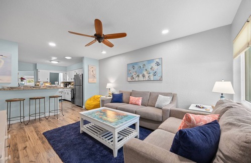 Cocoa Beach Cabaña | Beachside Getaway | King Bed*Pet Friendly*Firepit