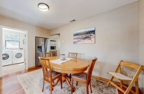 Inglenook Casa | Beachside hideaway with deck, hot tub, grill, & wood stove - dog-friendly