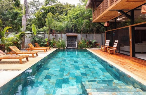 Playa Avellanas Casa | Beachside Property, Pool, Sleeps 28, Surfers Dream, 100 steps to the Beach.