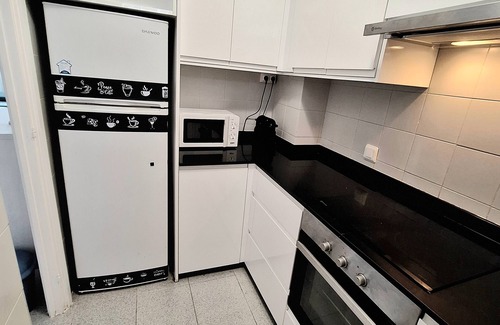 Son Xoriguer Apartamento | Apartamento con Piscina junto a la Playa con Solarium y Barbacoa