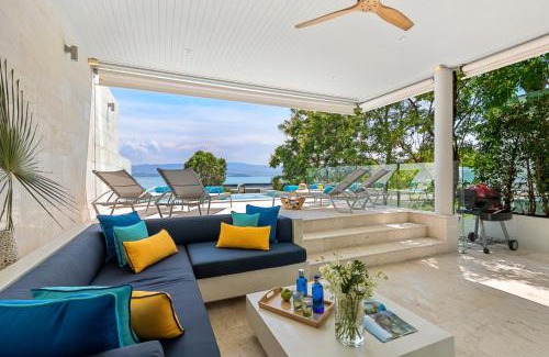 Moo 5 Villa | BEACHSIDE VILLA - CARA - 3 BDR VILLA plus 1 BDR APARTMENT at SUNSET COVE BAY with SEA and MOUNTAIN VIEWS, 100 meters to the Swimming Beach