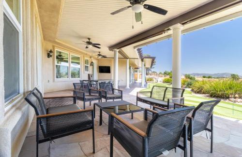 Temecula Villa | Bear Bridge by AvantStay Hilltop Haven in Temecula w Views Putting Green Hot Tub