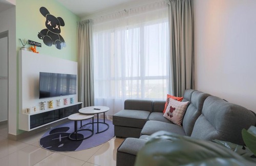 Malacca City Apartamento | Bear Paw Retreat Cityview Apartment Amber Cove