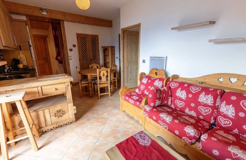 Bisanne 1500 Apartamento | Beau 2 Pièces Avec Piscine et Accès Direct aux Pistes Les Saisies Bisanne 1500