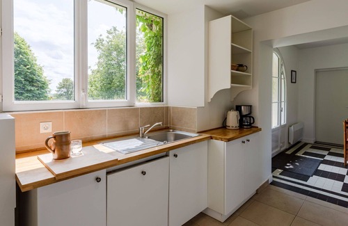 Englesqueville-la-Percee Casa | Maravillosa casa de vacaciones privada para 5 personas con TV y aparcamiento