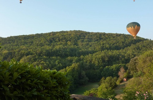 Castelnaud-la-Chapelle Apartamento | Hermoso apartamento soleado, debajo del castillo y con vistas al valle