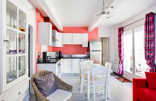 Le Touquet-Paris-Plage Apartamento | Precioso apartamento a 200 metros de la playa de Touquet y la calle St Jean con garaje - wifi
