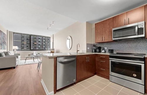 Hudson Exchange Apartamento | Beautiful 1BR | Business Center | Jersey City by GLS