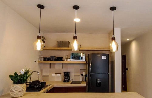 Telchac Puerto Apartamento | Hermosa Villa PB con Alberca a unos pasos del mar
