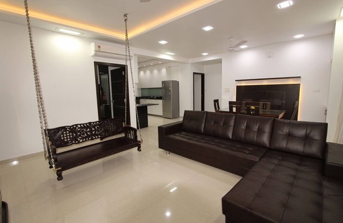Rajkot Apartamento | Precioso apartamento de 3 dormitorios cerca de Crystal Mall, Kalawad Road, Rajkot