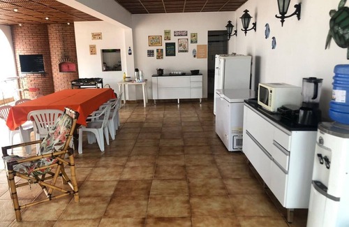 Jardim Centenario Casa | Beautiful 6 Bedroom House, Pool, Barbecue - Enseada - Guarujá