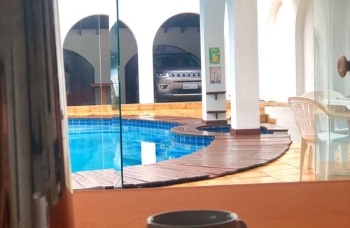 Jardim Centenario Casa | Beautiful 6 Bedroom House, Pool, Barbecue - Enseada - Guarujá