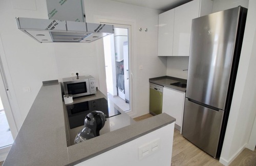 Denia Apartamento | Apartamento bonito y confortable con piscina comunitaria en Denia, en la Costa Blanca, España para 4 personas