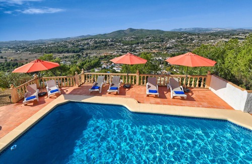 El Rafalet Villa | Villa bonita y confortable en Jávea, Costa Blanca, España con piscina privada para 6 personas