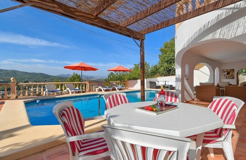 El Rafalet Villa | Villa bonita y confortable con piscina privada en Jávea, Costa Blanca, España para 4 personas