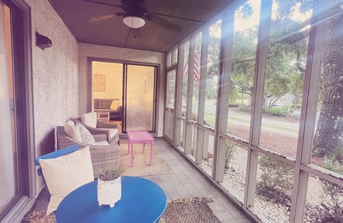 Sea Trail Casa | Beautiful and spacious first floor Sunset Beach villa in Sea Trail! Bikes & gear
