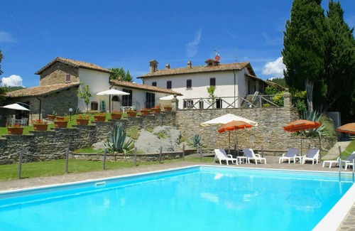 Fraccano Casa | Espaciosa casa de vacaciones en el campo de Città di Castello