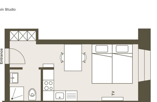 Ennetbaden Apartamento | Precioso apartamento para 2 personas con WIFI, TV y mascotas permitida