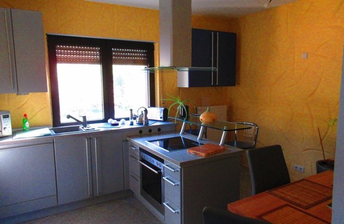 Kamp-Bornhofen Apartamento | Hermoso apartamento con balcón / vista del Rin: Rin, Rheinsteig, senderismo cama con somier