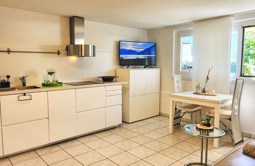 Gordola Apartamento | Hermoso apartamento con A/C, WIFI, TV, patio, mascotas permitida y vista panorámica
