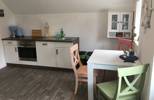 Dornum Apartamento | Nuevo hermoso apartamento para 3 personas entre Bensersiel y Dornumersiel