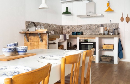 Monflanquin Casa | Hermoso apartamento para 4 personas en el encantador pueblo medieval