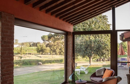 Larciano Casa | Acogedor apartamento en villa con piscina, jacuzzi, A/C, WIFI, TV, vista panorámica, aparcamiento