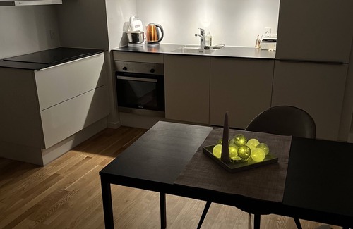 Vejlby Risskov Apartamento | Beautiful apartment with a unique view