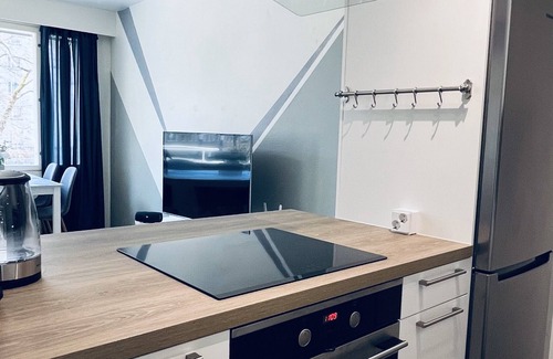 Turku Apartamento | Beautiful apt. with balcony, 5min walk to Aura river, 8min walk to market square