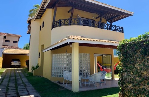 Ipitanga Casa | Hermosa casa de playa con piscina y bar, una barbacoa 250m mar