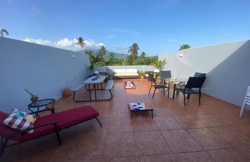Playa Fortuna Apartamento | Beautiful Beach Front Penthouse w Rooftop Terrace