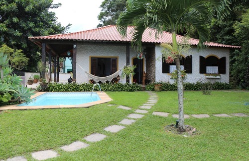 Mangaratiba Casa | Casa en la playa, con aire acondicionado, piscina, barbacoa, garaje.
