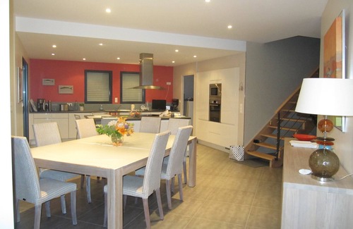 Piriac-sur-Mer Casa | casa de vacaciones brillante gran jardín con árboles playa 4 minutos a pie