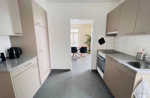 St. Gallen Apartamento | Beautiful, Bright, Large Apartment With Balcony Smarttv