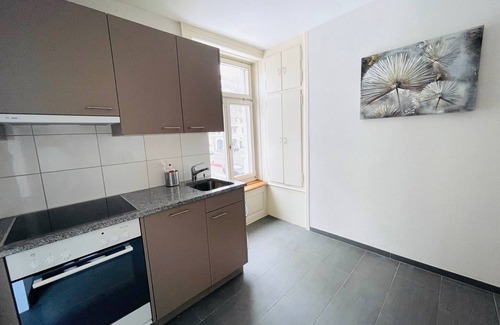 St. Gallen Apartamento | Beautiful, Bright, Large Apartment With Balcony Smarttv