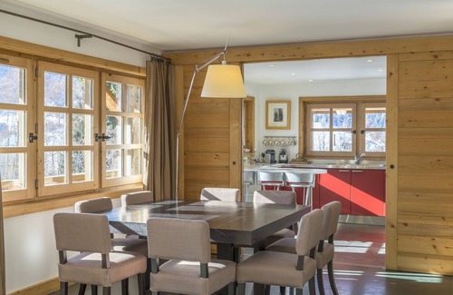 Megeve Chalet De Esquí | CHALET EN LAS PENDIENTES - CARIBOU - MEGEVE (SECTOR TELECABINA ROCHEBRUNE)