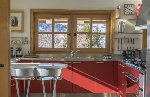 Megeve Chalet De Esquí | CHALET EN LAS PENDIENTES - CARIBOU - MEGEVE (SECTOR TELECABINA ROCHEBRUNE)